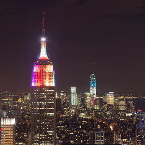 Empire State Building bei Nacht