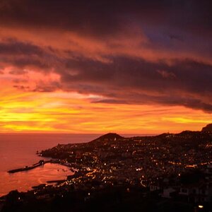 Funchal at Sunset