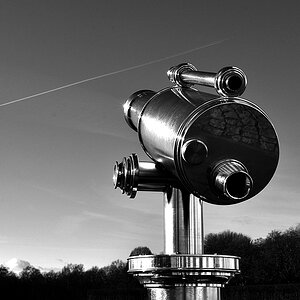 Euroscope an der Orangerie in Kassel