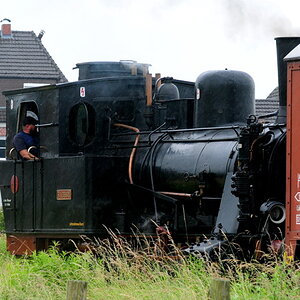 Dampflok Radbod in Hamm-Uentrop.
