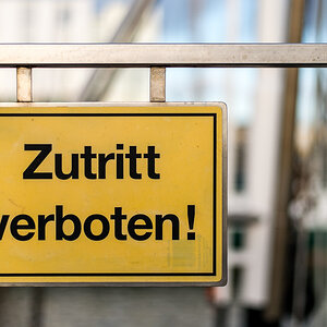 Zutritt verboten