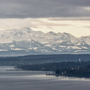 Bodensee mit Säntis