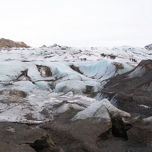 Gletscher Solheimajökull 5