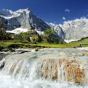 Schneeschmelze im Karwendel