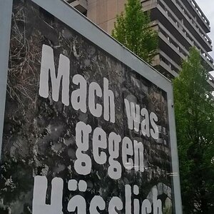 Mach was gegen hässlich