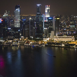 Marina Bay Resort at night