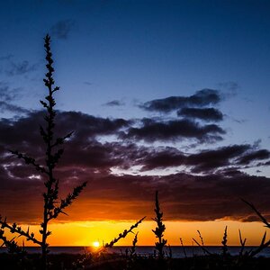 Abendstimmung über der Ostsee - der Blick von unserer Seeterrasse