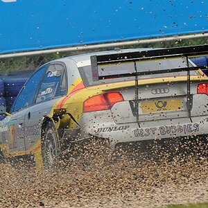 DTM 2008, Oliver Jarvis im Kies