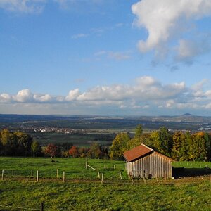 L005 Blick vom Alpaufstieg bei Wiesensteig nach Schwäbisch-Gmünd