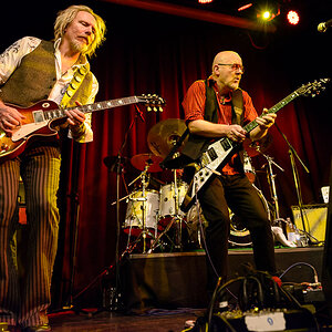 Muddy Manninen, Andy Powell, Wishbone Ash am 25.06.2014 im Café Hahn während der "Take it Back" Tour