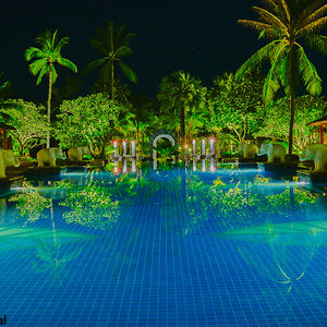Pool Abend