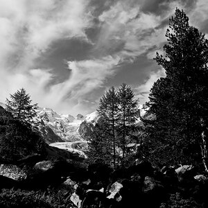 Morteratsch Engadin Schweiz