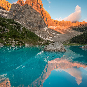 Lago di Sorapis und Dito di Dio