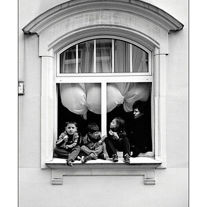 Carnival der Kulturen am Fenster