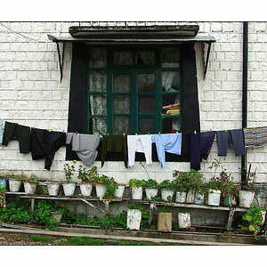 Fenster in Dharamsala