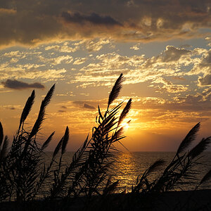Sonnenuntergang am Meer