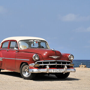 Chevrolet Bel Air 1954 am Strand
3604