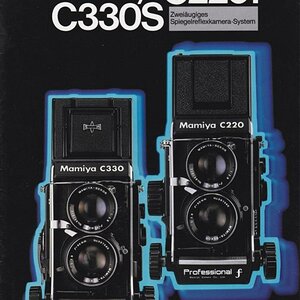 Mamiya C220 front