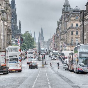 Schottland, Edinbourgh, Pseudo HDR