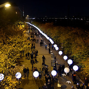 Lichtgrenze, 25 Jahre Mauerfall