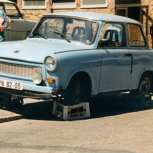 Vorläufer der Parkkralle, Rostock 1988