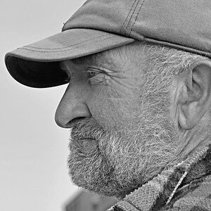 Angler im Hafen von Wismar