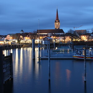 Yachthafen Radolfzell - Blick aufs Münster