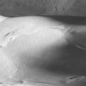 Hl-3-König-Skitour - Schneemuster
