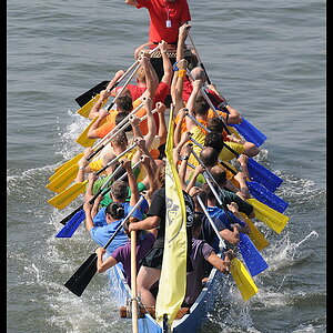 Drachenboot-Rennen