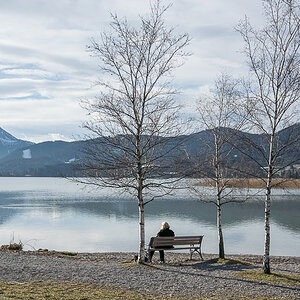 Tegernsee Fönlage im Januar