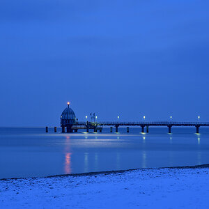 Zinnowitz, blaue Stunde 1