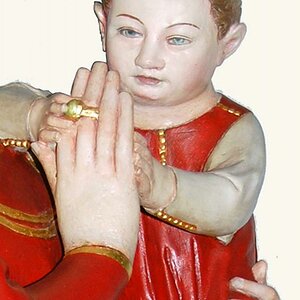 Das Kind mit der Madonna