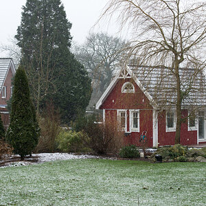 Schnee in Wiemsdorf