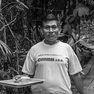 Der Schamane Don Lucio in Kapitari (Amazonas - Peru)