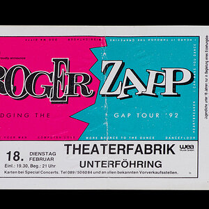 Roger Zapp Eintrittskarte 18 02 1992 1056328