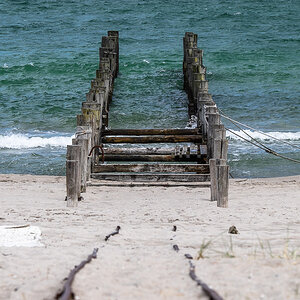 Weg ins Meer