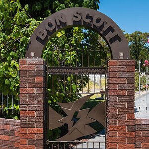 Bon Scott Memorial Entrance