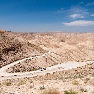 Judäische Wüste
auf dem Weg nach Jericho Waldi Qelt