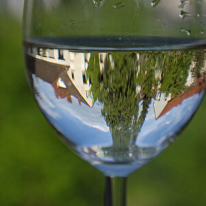 wein am abend
