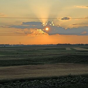 ukrainian sunset