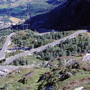 Strasse nach Lysebotn