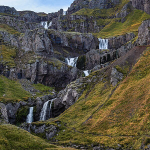 Klifbrekkufossar Island 2015