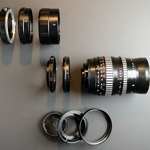 Umbau Orestor 2.8/135 Nikon Anschluss