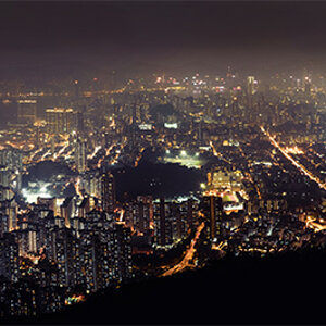 Hong Kong vom Lionrock