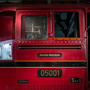 Schnellfahrlokomotive 05001
Verkehrsmuseum Nürnberg
3