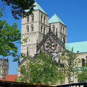 Dom zu Münster mit Überwasserkirche
