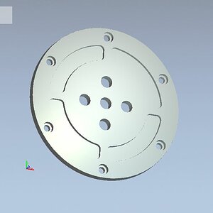 Adapterplatte Variante 1