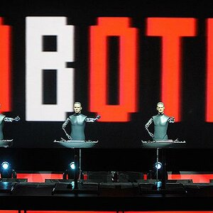 Kraftwerk-Konzert/Roboter