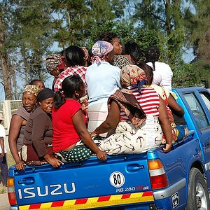Typischer Personentransport