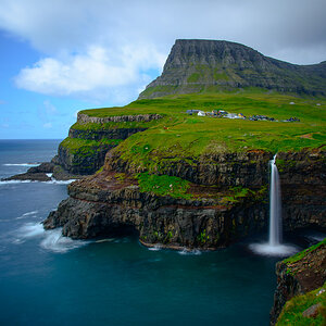 Wasserfall von Gásadalur
